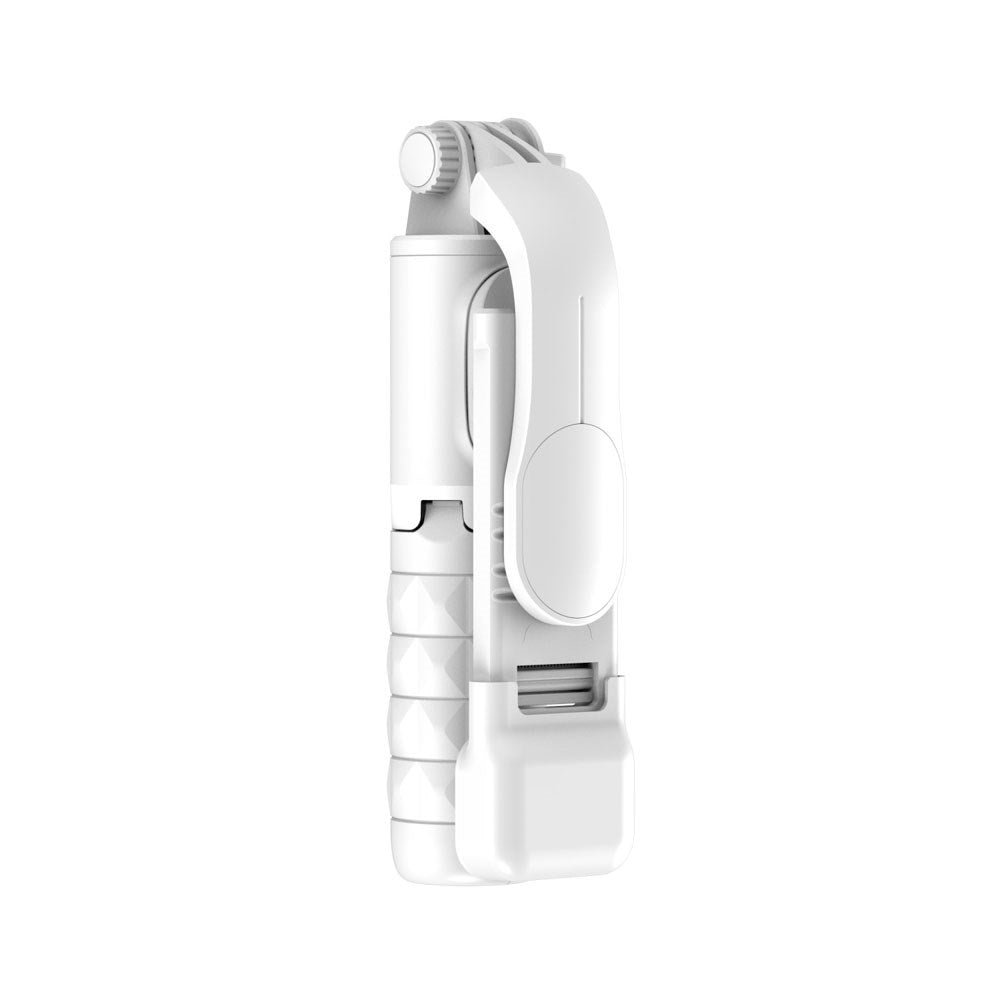 T'NB Influence Pro 2-in-1 Selfie Stang m. Tripodfunktion og LED Lys - Hvid
