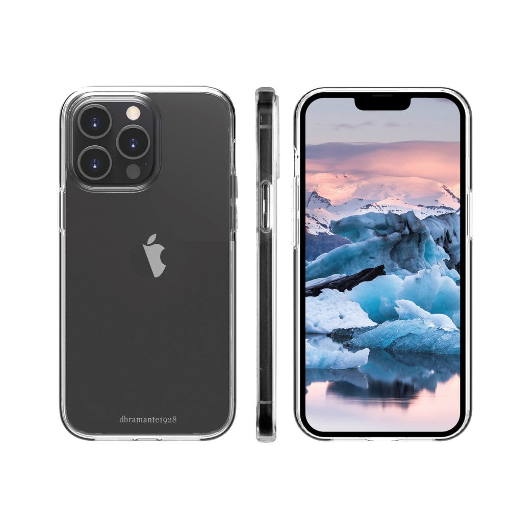 dbramante1928 iPhone 14 Pro Max Iceland Pro Cover - 100% Genbrugsplast - Gennemsigtig