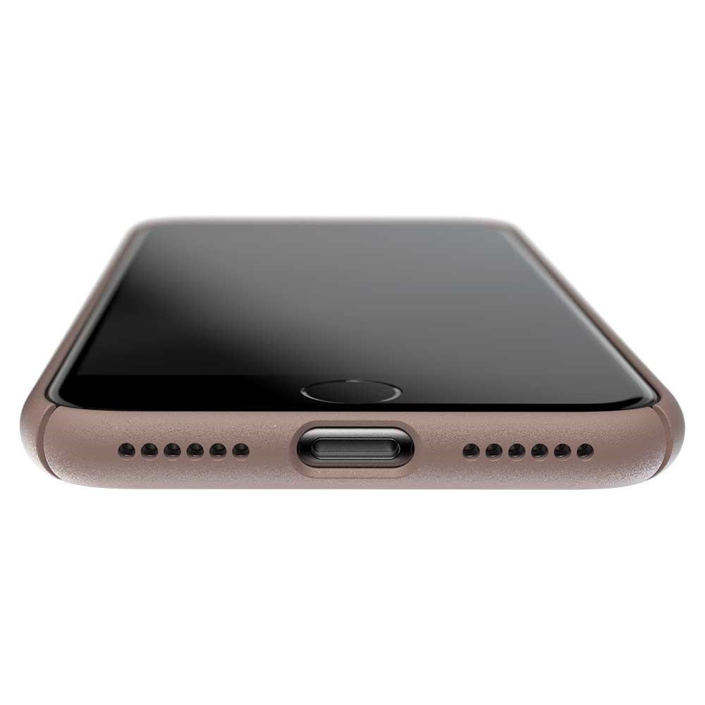 Nudient Thin Case V3 iPhone SE (2022 / 2020) / 8 / 7 Cover - Dusty Pink