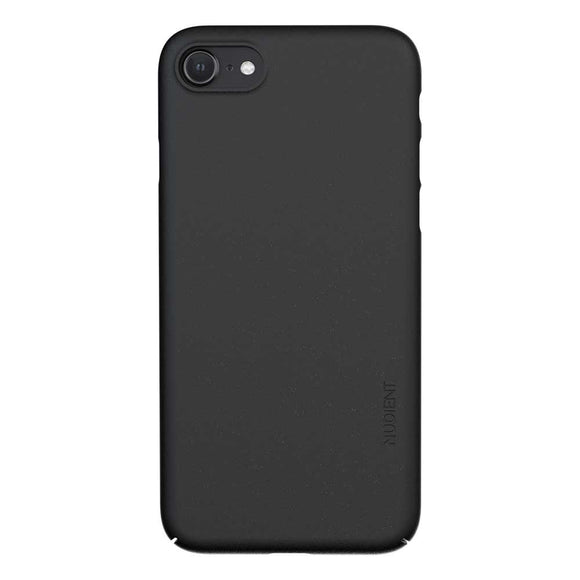 Nudient Thin Case V3 iPhone SE (2022 / 2020) / 8 / 7 Cover - Ink Black