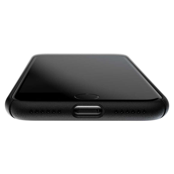 Nudient Thin Case V3 iPhone SE (2022 / 2020) / 8 / 7 Cover - Ink Black
