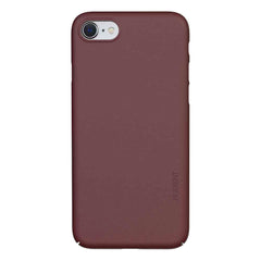 Nudient Thin Case V3 iPhone SE (2022 / 2020) / 8 / 7 Cover - Sangria Red