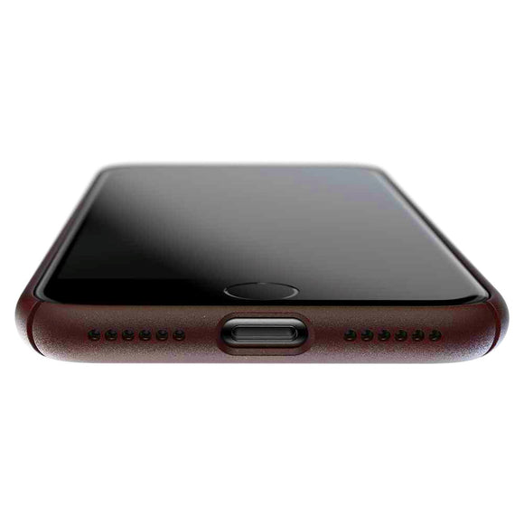 Nudient Thin Case V3 iPhone SE (2022 / 2020) / 8 / 7 Cover - Sangria Red