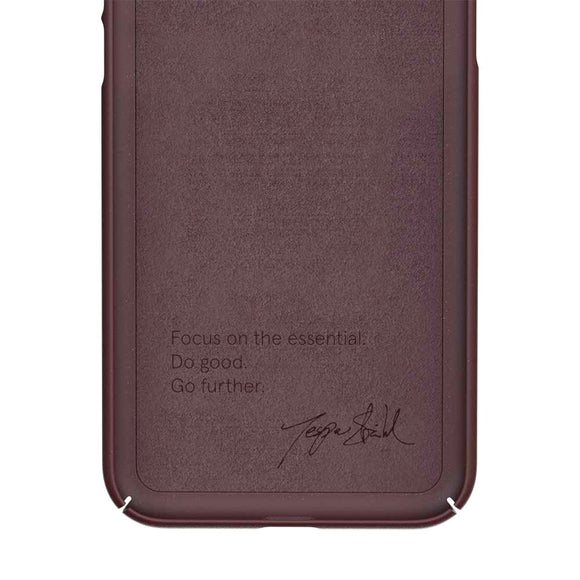 Nudient Thin Case V3 iPhone SE (2022 / 2020) / 8 / 7 Cover - Sangria Red