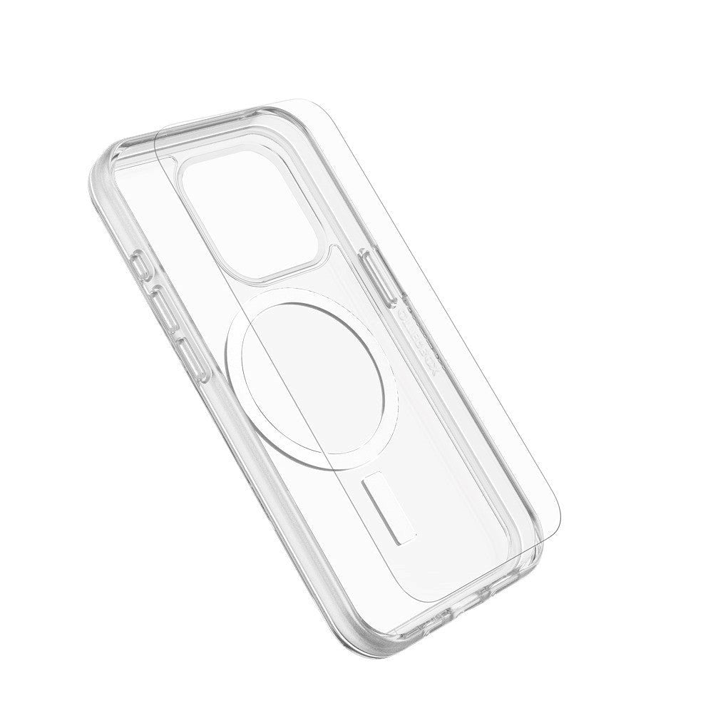 OtterBox iPhone 15 Pro Protection + Power Kit - MagSafe Cover, Skærmbeskyttelse & 30W Vægoplader