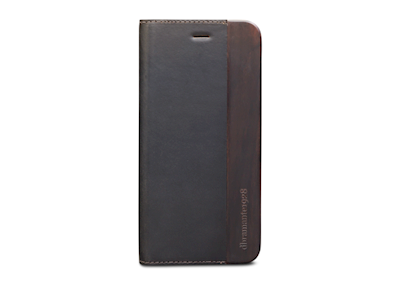 dbramante1928 RISSKOV Wood iPhone 6 Plus / 6S Plus Flip Cover - Hunter dark