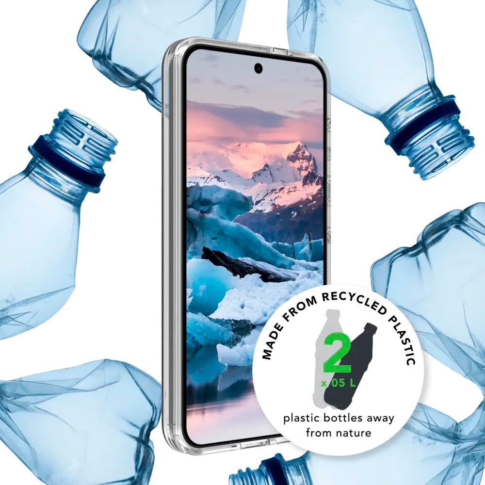 dbramante1928 Samsung Galaxy S24 Iceland Pro Cover - 100% Genbrugsplast - Gennemsigtig