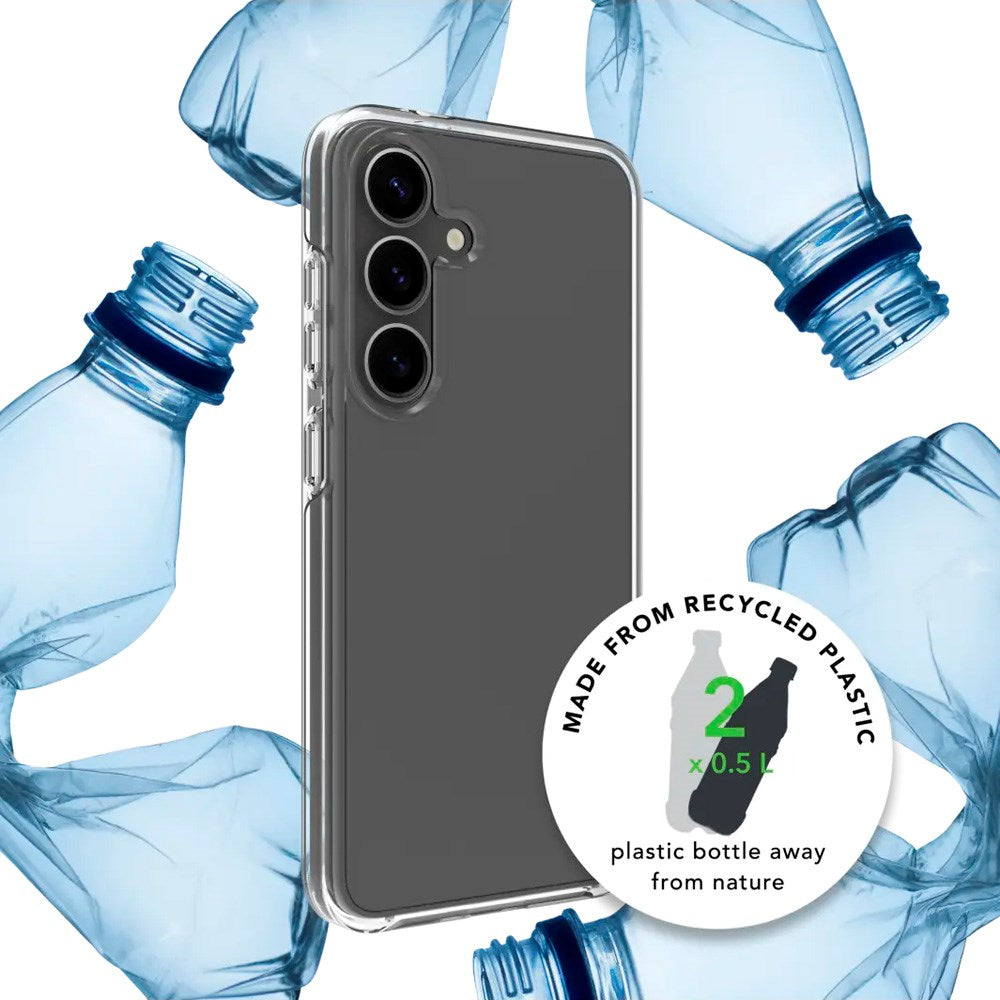 dbramante1928 Samsung Galaxy S25 Iceland Pro Cover - 100% Genbrugsplast - Gennemsigtig