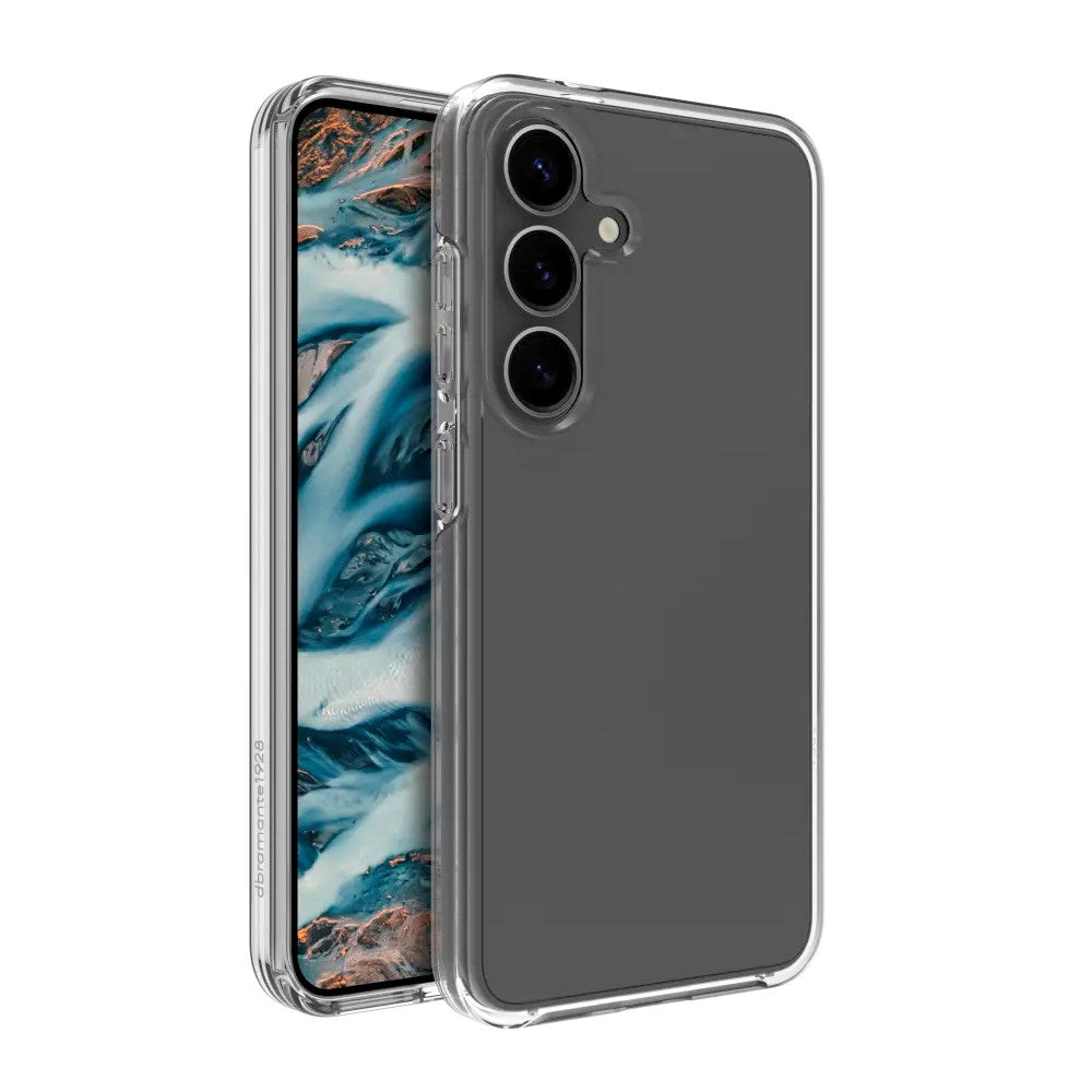dbramante1928 Samsung Galaxy S25 Iceland Pro Cover - 100% Genbrugsplast - Gennemsigtig