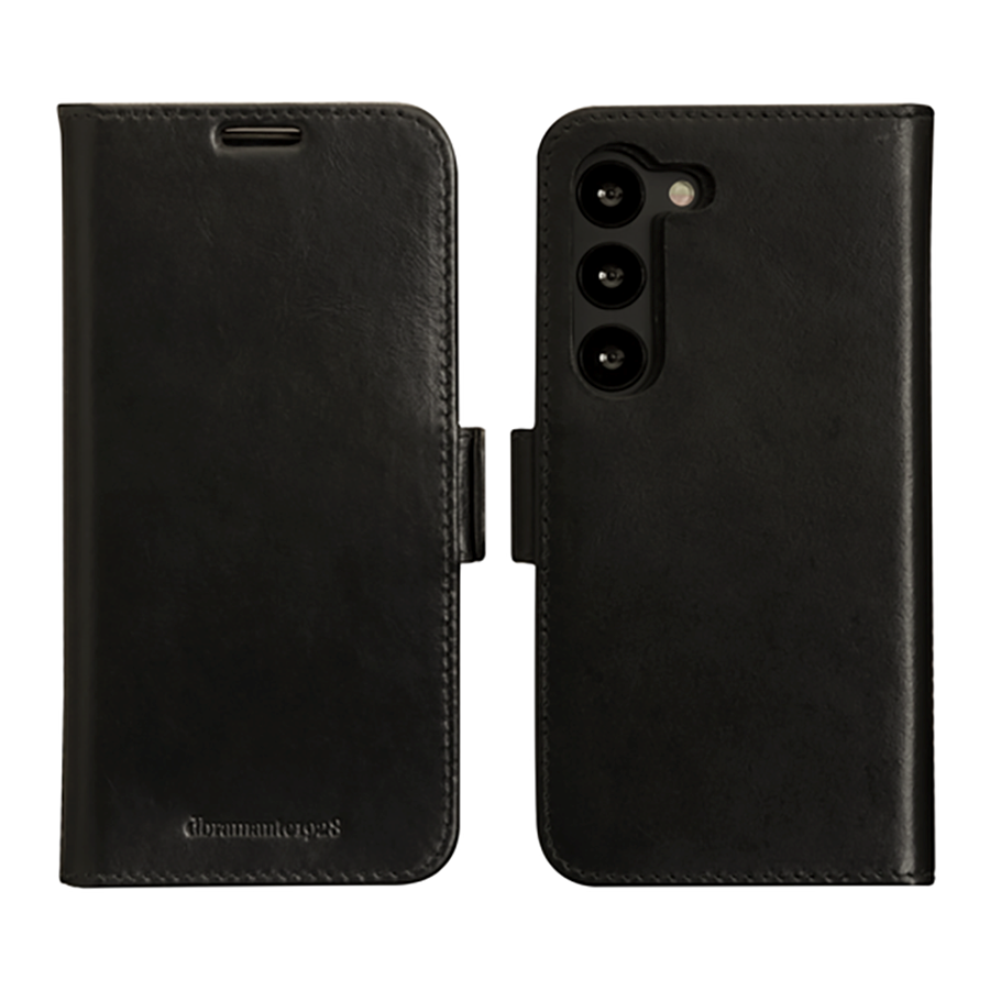 Samsung Galaxy S23 dbramante1928 Lynge Ægte Læder Magnet Cover - Black