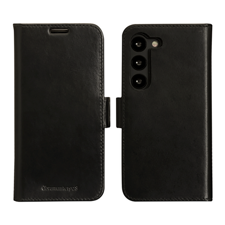 Samsung Galaxy S23 dbramante1928 Lynge Ægte Læder Magnet Cover - Black