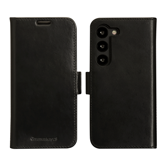 Samsung Galaxy S23 dbramante1928 Lynge Ægte Læder Magnet Cover - Black