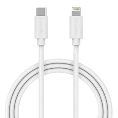 Smartline (3A/15W) USB-C til Lightning Kabel 1 m. - Hvid