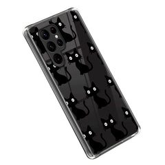 Samsung Galaxy S23 Ultra Fleksibelt Plastik Cover - Kat