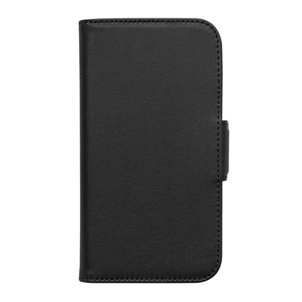 iPhone 14 Plus Key Nordfjord Slim Wallet Læder Cover m. Pung - Sort