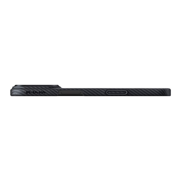 iPhone 17 Pro PITAKA Ultra Slim Cover - MagSafe Kompatibel - Black / Grey