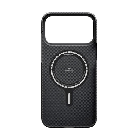 iPhone 17 Pro PITAKA Ultra Slim Cover - MagSafe Kompatibel - Black / Grey