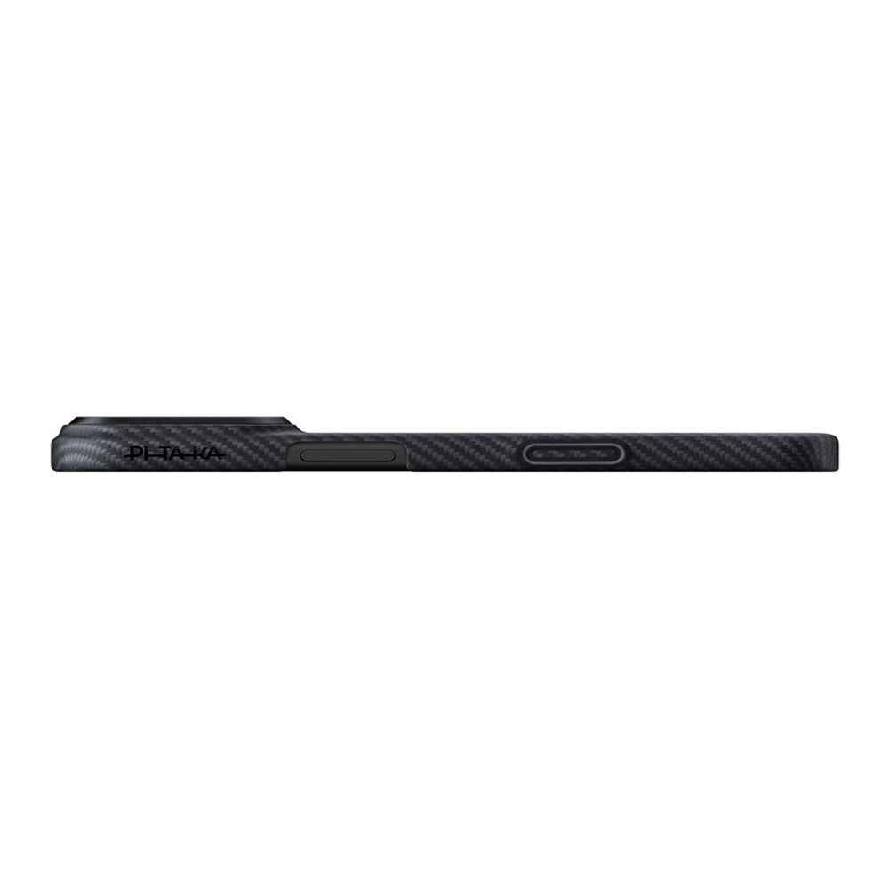 iPhone 17 Pro Max PITAKA Ultra Slim Cover - MagSafe Kompatibel - Black / Grey