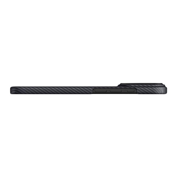 iPhone 17 Pro Max PITAKA Ultra Slim Cover - MagSafe Kompatibel - Black / Grey