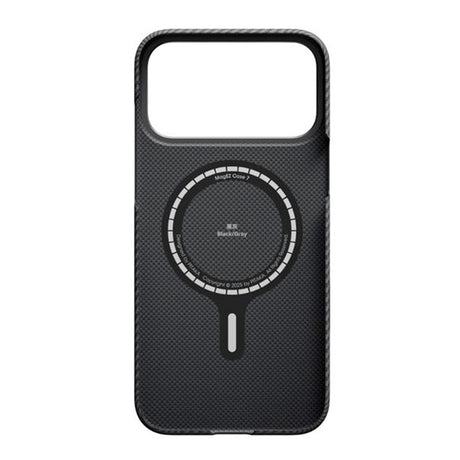iPhone 17 Pro Max PITAKA Ultra Slim Cover - MagSafe Kompatibel - Black / Grey