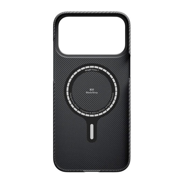 iPhone 17 Pro Max PITAKA Ultra Slim Cover - MagSafe Kompatibel - Black / Grey