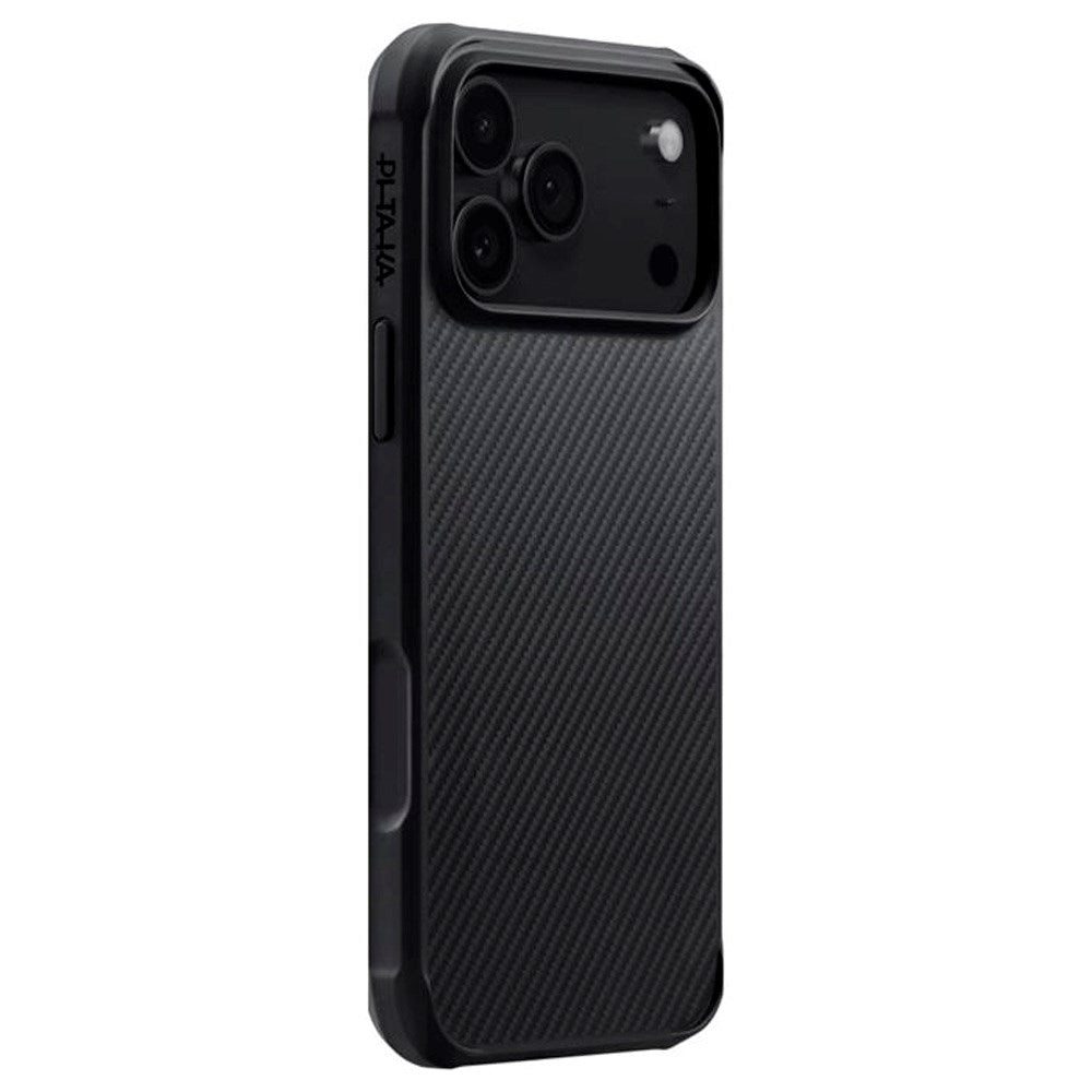 iPhone 17 Pro PITAKA Aramid ProGuard Cover - MagSafe Kompatibel - Black / Grey
