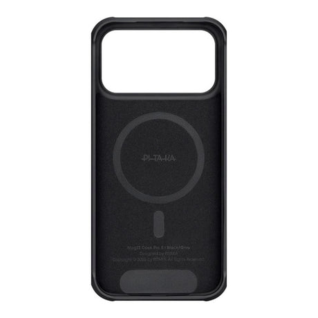 iPhone 17 Pro PITAKA Aramid ProGuard Cover - MagSafe Kompatibel - Black / Grey