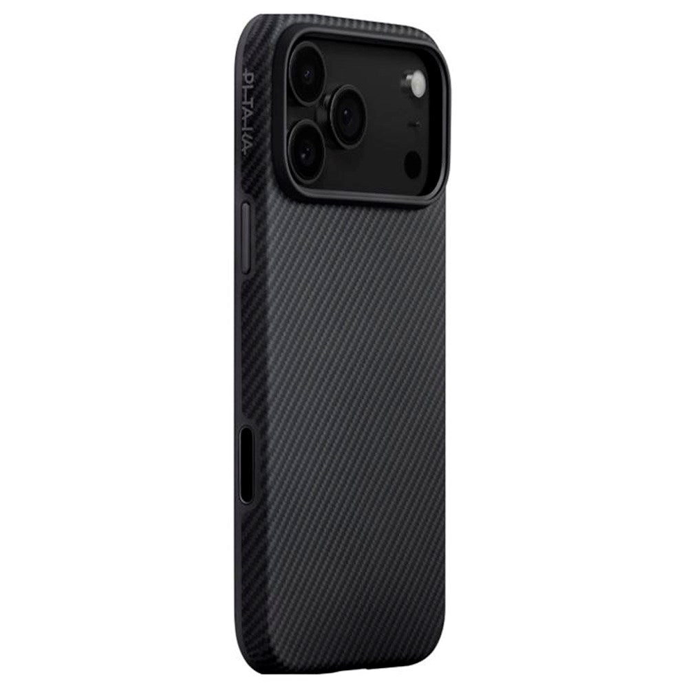 iPhone 17 Pro PITAKA Aramid UltraGuard Cover - MagSafe Kompatibel - Black / Grey