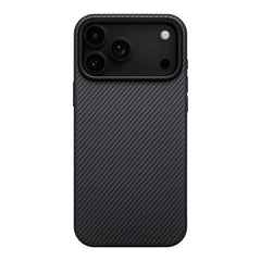 iPhone 17 Pro PITAKA Aramid UltraGuard Cover - MagSafe Kompatibel - Black / Grey