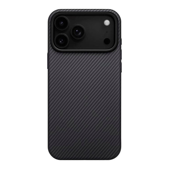 iPhone 17 Pro Max PITAKA Aramid UltraGuard Cover - MagSafe Kompatibel - Black / Grey