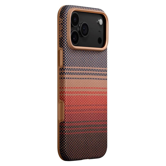 iPhone 17 Pro PITAKA Aramid UltraGuard Cover - MagSafe Kompatibel - Sunset