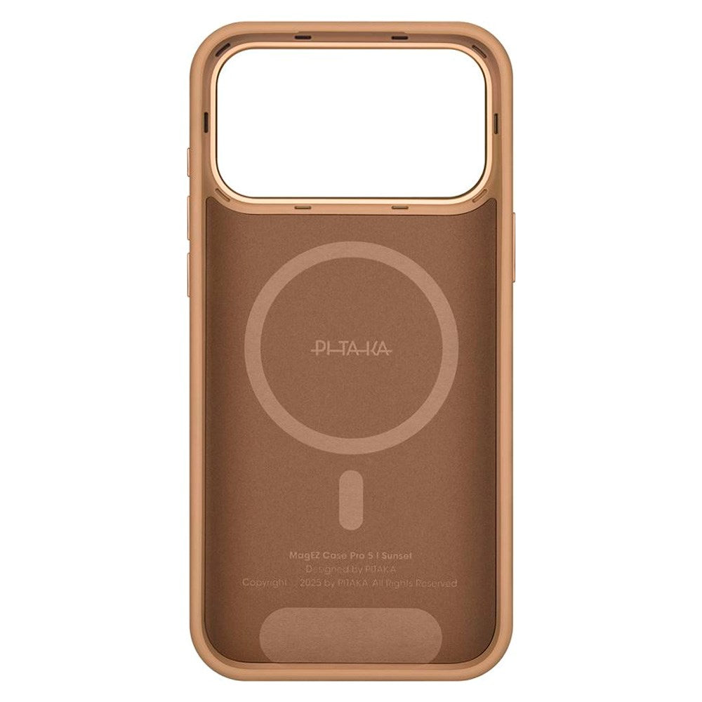 iPhone 17 Pro PITAKA Aramid UltraGuard Cover - MagSafe Kompatibel - Sunset