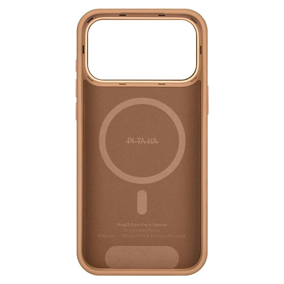 iPhone 17 Pro PITAKA Aramid UltraGuard Cover - MagSafe Kompatibel - Sunset