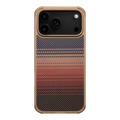 iPhone 17 Pro PITAKA Aramid ProGuard Cover - MagSafe Kompatibel - Sunset