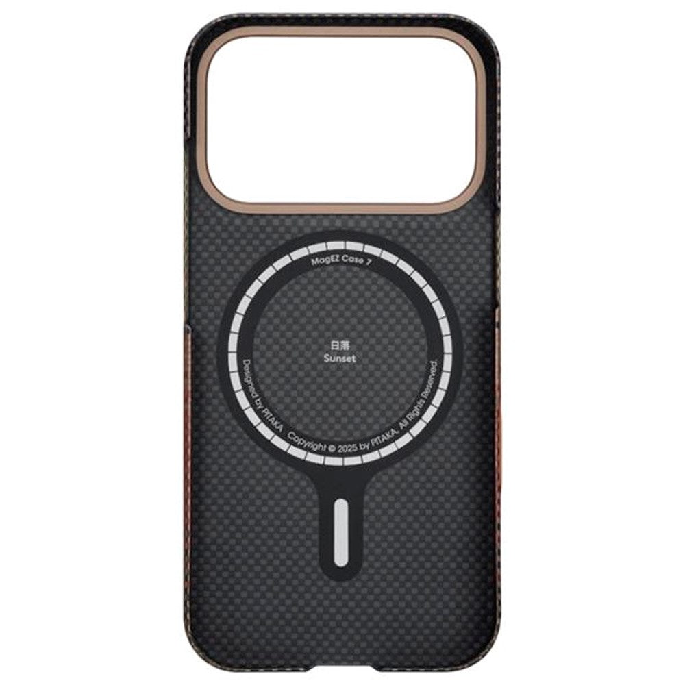 iPhone 17 Pro PITAKA Ultra Slim Cover - MagSafe Kompatibel - Sunset