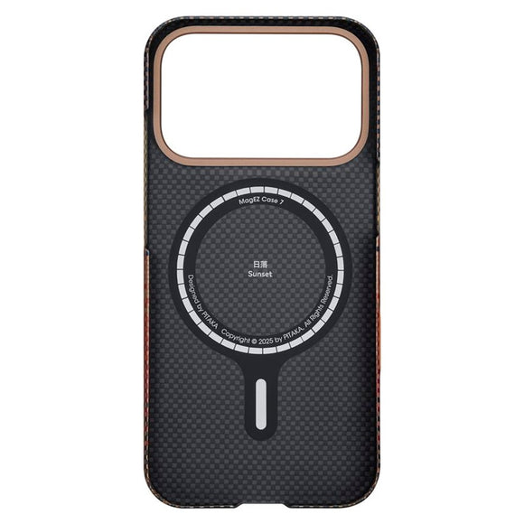 iPhone 17 Pro Max PITAKA Ultra Slim Cover - MagSafe Kompatibel - Sunset