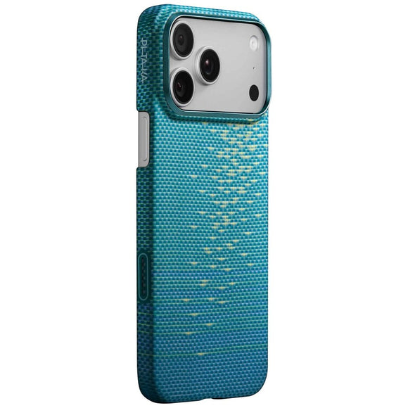 iPhone 17 Pro PITAKA Ultra Slim Cover - MagSafe Kompatibel - Lucid Blue