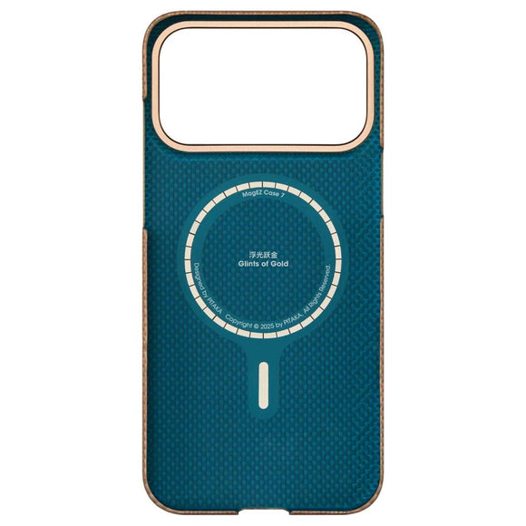 iPhone 17 Pro Max PITAKA Ultra Slim Cover - MagSafe Kompatibel - Golden Glint