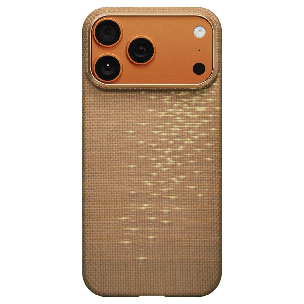 iPhone 17 Pro Max PITAKA Ultra Slim Cover - MagSafe Kompatibel - Golden Glint