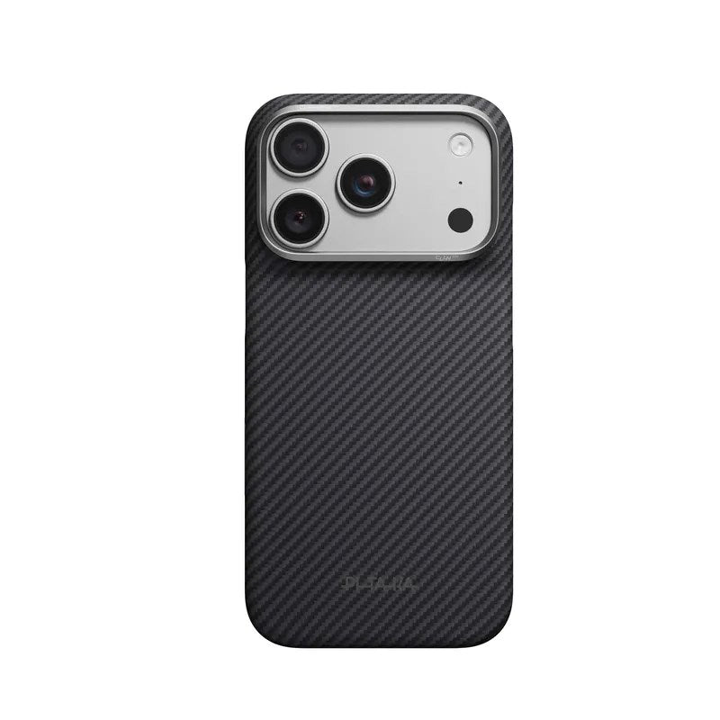 iPhone 18 Pro / 17 Pro Pitaka Edge Cover - MagSafe Kompatibel - Sort / Grå