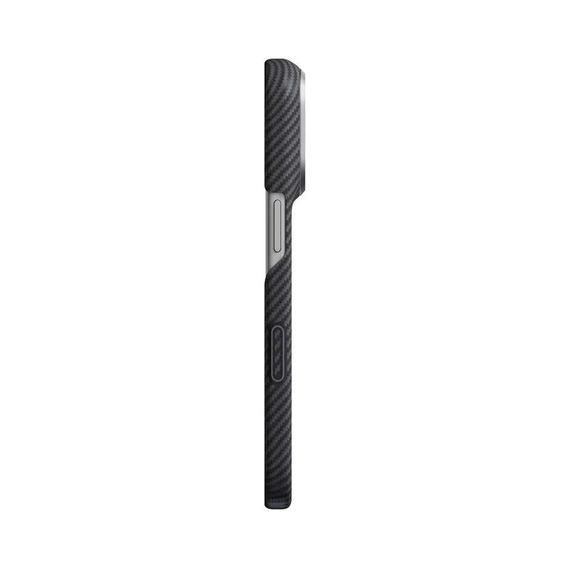 iPhone 18 Pro / 17 Pro Pitaka Edge Cover - MagSafe Kompatibel - Sort / Grå