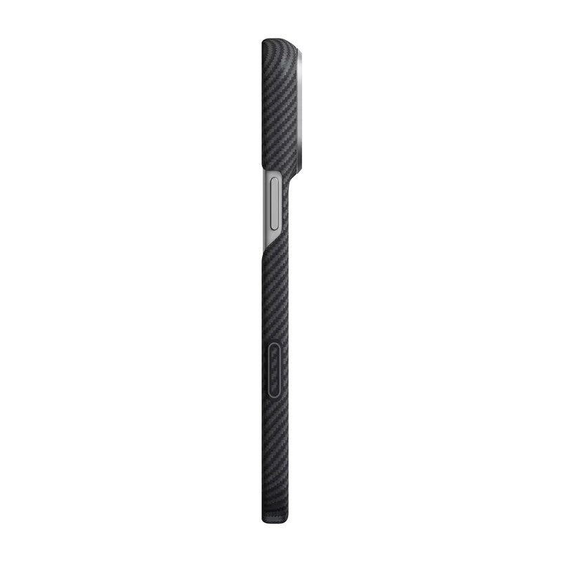 iPhone 18 Pro Max / 17 Pro Max Pitaka Edge Cover - MagSafe Kompatibel - Sort / Grå