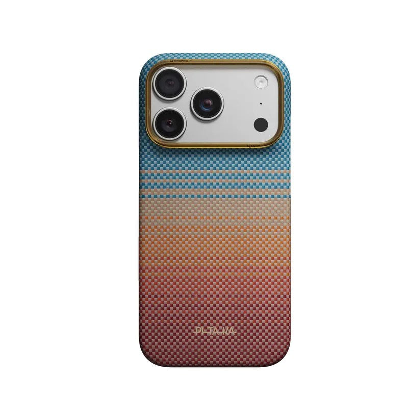 iPhone 18 Pro / 17 Pro Pitaka Edge Cover - MagSafe Kompatibel - Sunset