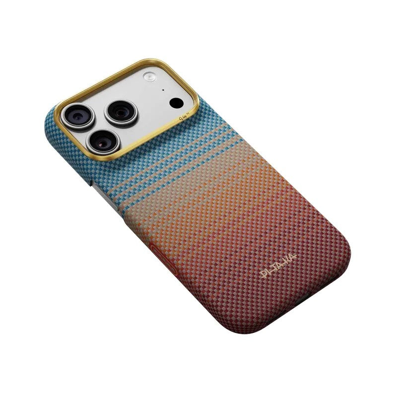 iPhone 18 Pro / 17 Pro Pitaka Edge Cover - MagSafe Kompatibel - Sunset