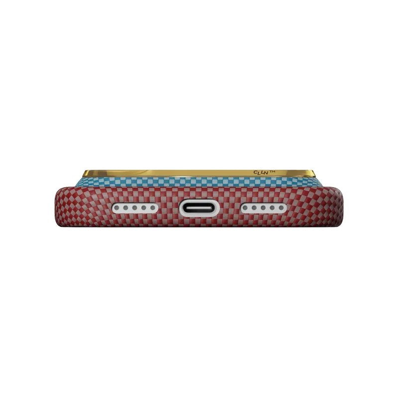 iPhone 18 Pro / 17 Pro Pitaka Edge Cover - MagSafe Kompatibel - Sunset
