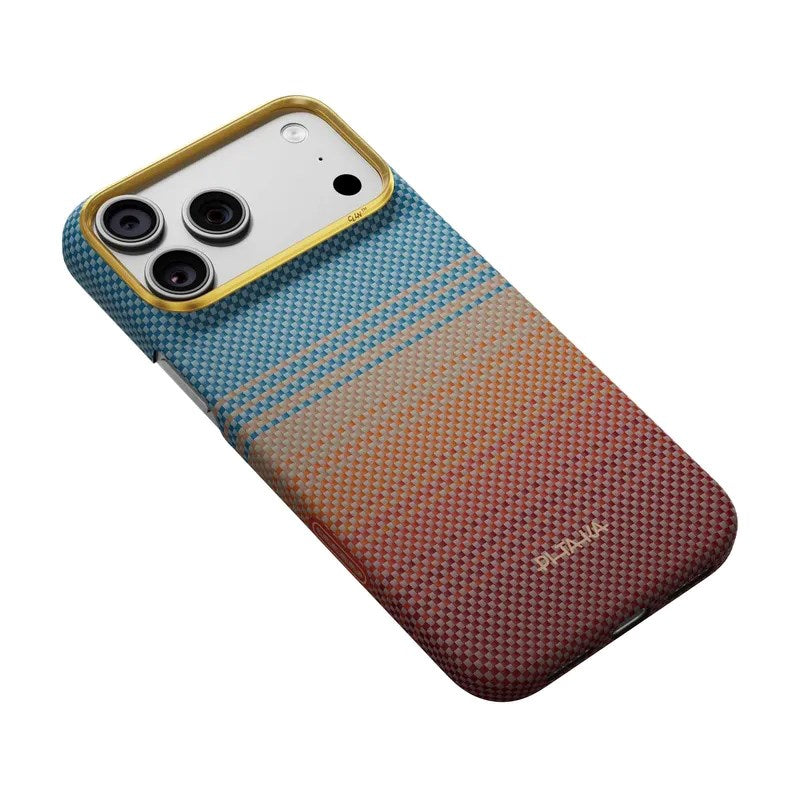 iPhone 18 Pro Max / 17 Pro Max Pitaka Edge Cover - MagSafe Kompatibel - Sunset