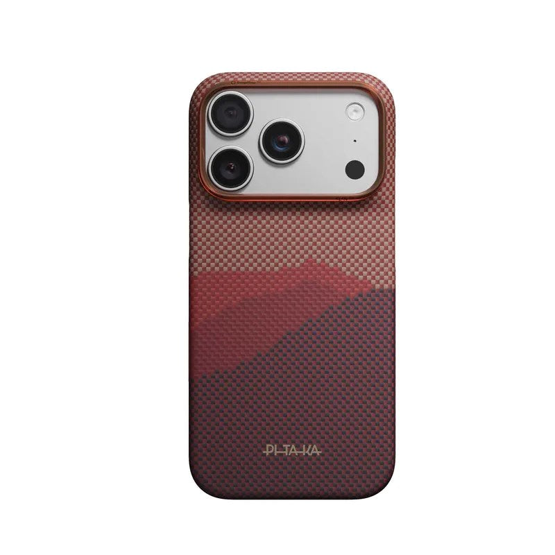 iPhone 18 Pro / 17 Pro Pitaka Edge Cover - MagSafe Kompatibel - Over the Horizon
