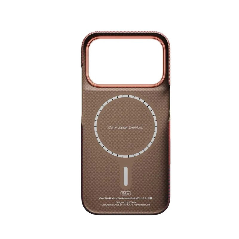 iPhone 18 Pro / 17 Pro Pitaka Edge Cover - MagSafe Kompatibel - Over the Horizon