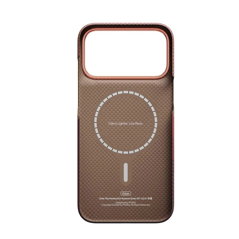 iPhone 18 Pro Max / 17 Pro Max Pitaka Edge Cover - MagSafe Kompatibel - Over the Horizon