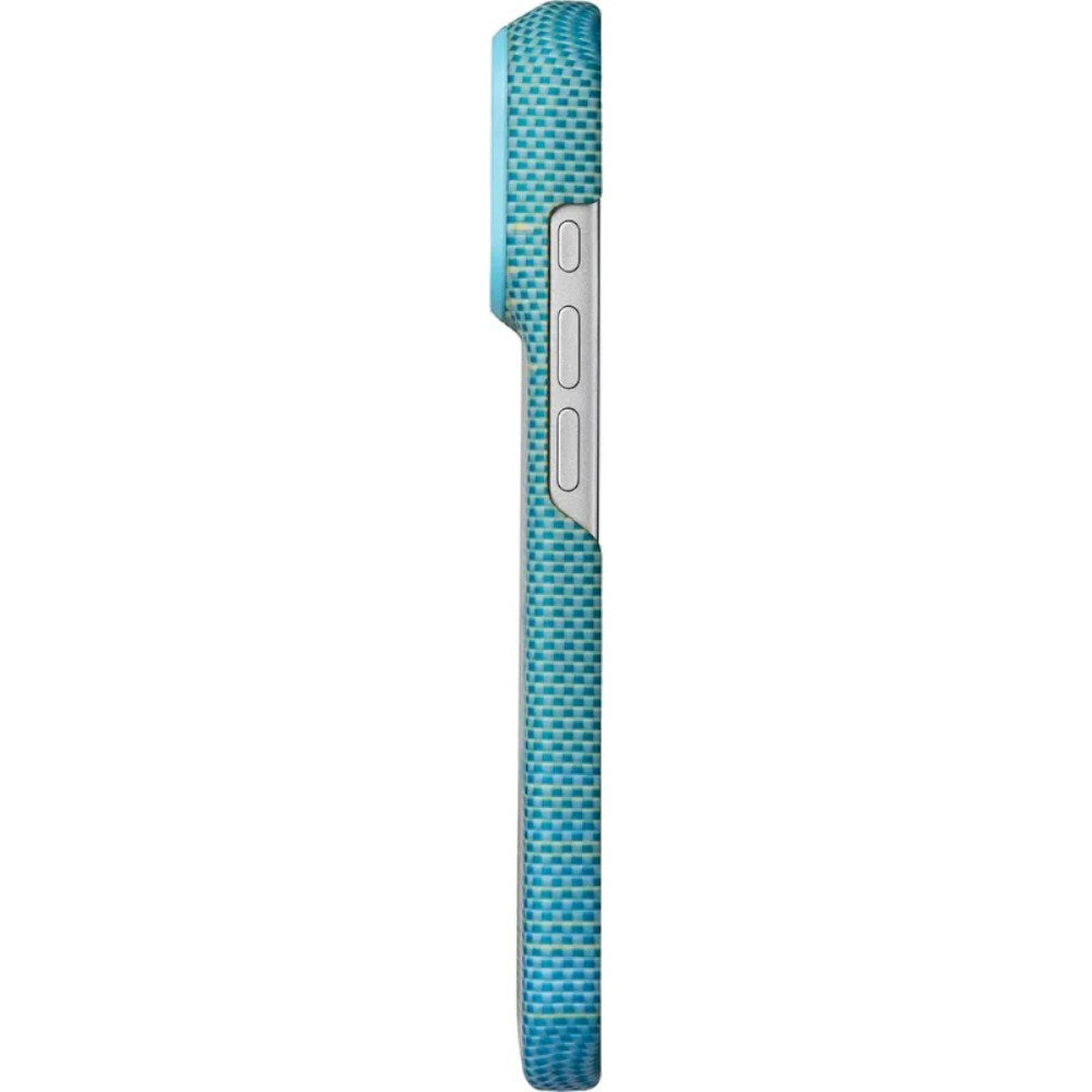 iPhone 18 Pro / 17 Pro Pitaka Edge Cover - MagSafe Kompatibel - Lucid Blue